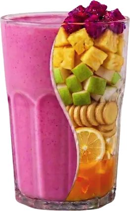 VIVA DRAGON — smoothie de pitaya, piña y pera
